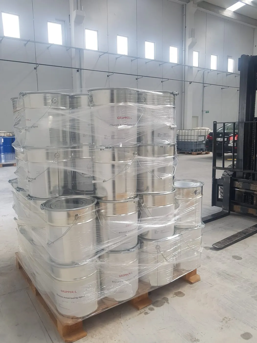 ASOKAT Anti-Stripping Agent for Asphalt — Application Photo
